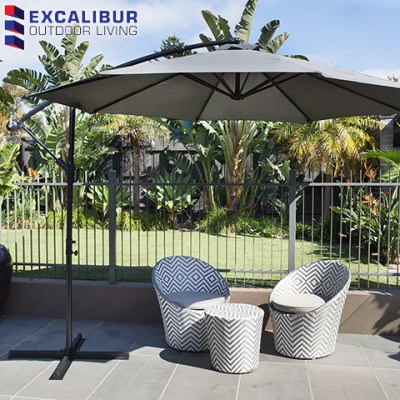 Excalibur Outdoor Living Hanging Umbrell