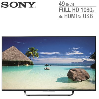 Sony BRAVIA 49'' LED LCD Smart TV with 4