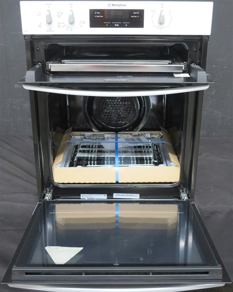 Westinghouse 60cm Underbench Oven with Separate Grill (White)(WVE655W