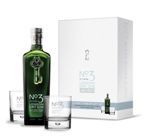 No. 3 London Dry Gin Gift Pack (4 gift p