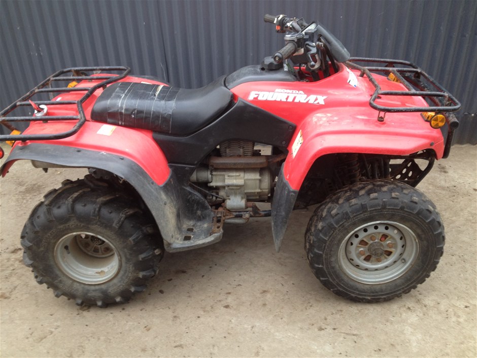 2003 Honda TRX 250 2 x 4, electric start four stroke engine Auction ...