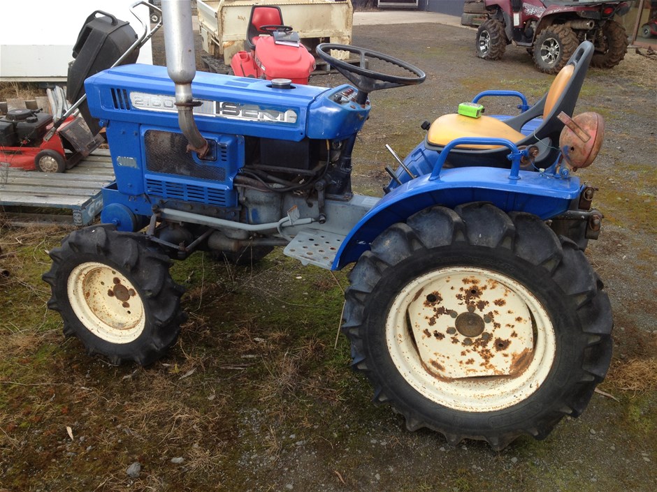 ISEKI 2160 Tractor, 3 cylinder diesel, 4x4, front weights, tyres 70% ...