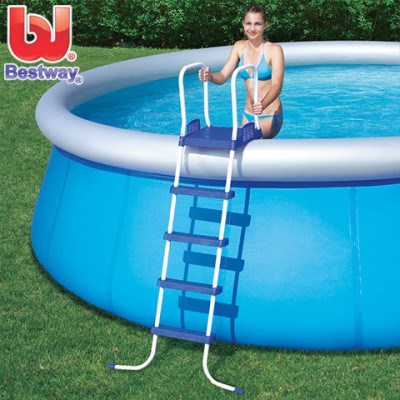 Bestway 1.32m Pool Ladder - Blue & White