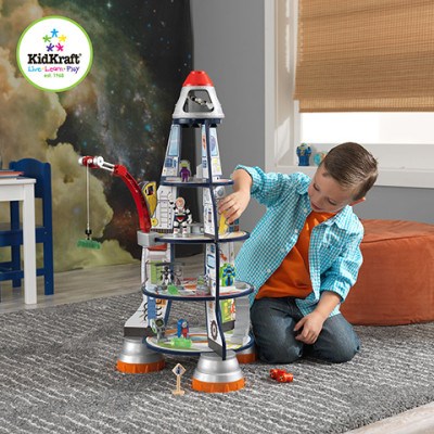 KidKraft Fun Explorers Rocket Ship Plays