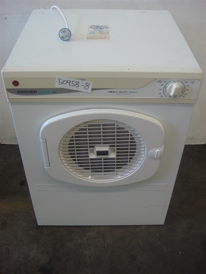 Hoover heavy duty clothes dryer, Model 5030D Auction (00397001729