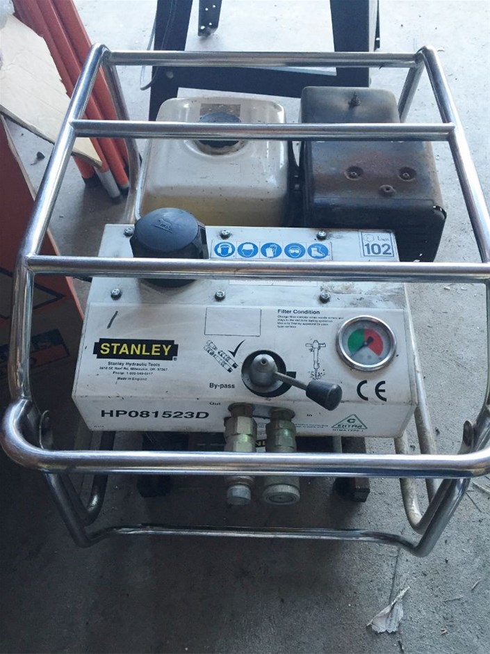 STANLEY Hydraulic Power Unit with Honda 9.0 engine, Model HP081523D