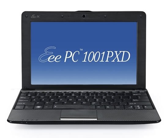 ASUS Eee PC 1001PXD-BLK208S 10.1 inch Bl
