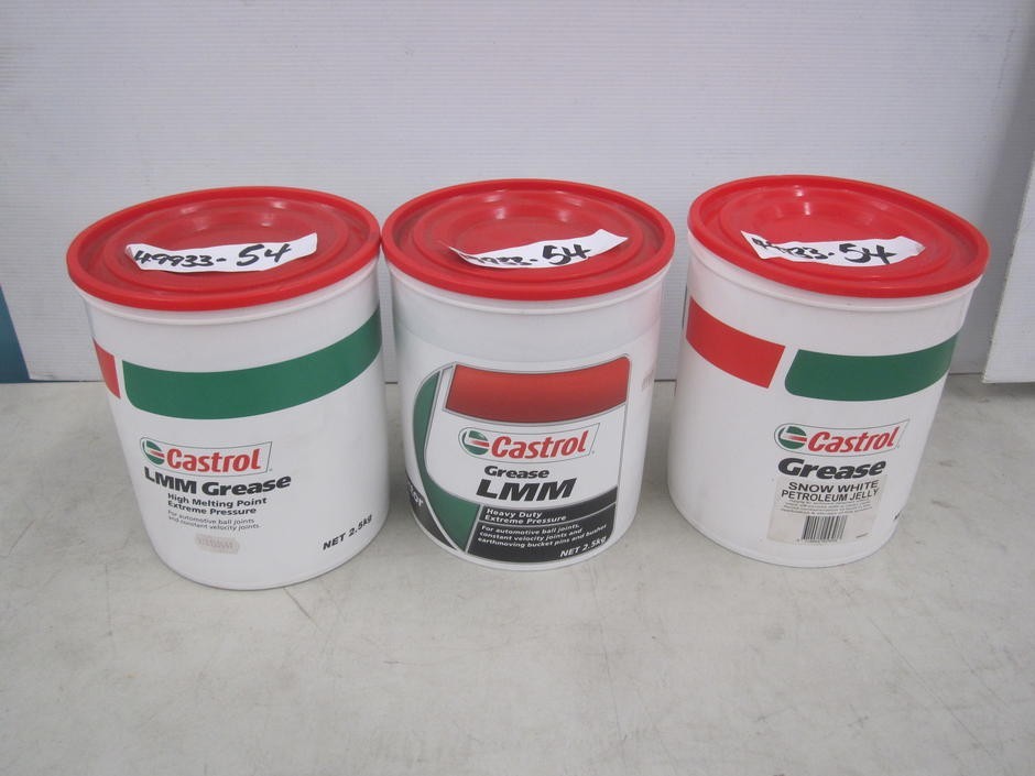 Castrol LMM grease & snow white petroleum jelly Auction (00547001844