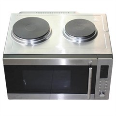 Omega 30L Convection Microwave with Hotplates. Model OMK30CXA. ORP 449 Auction GraysOnline Australia