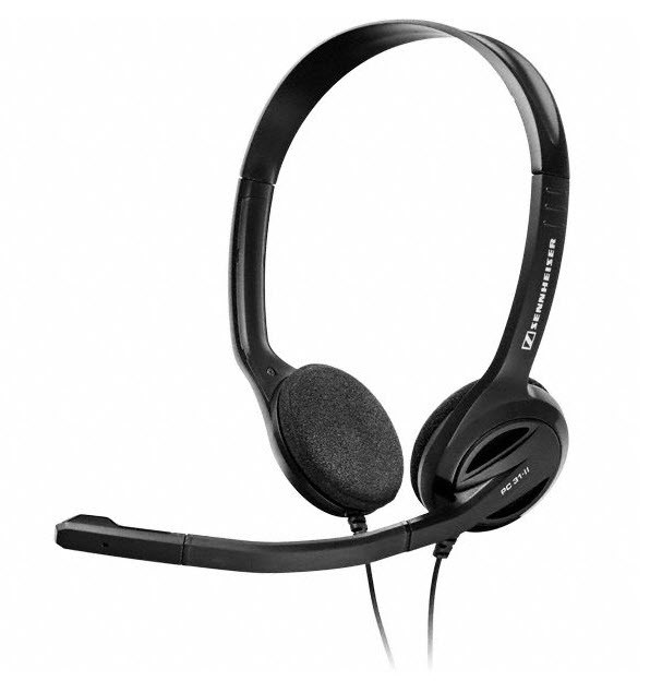 Sennheiser PC 31-II Chat Headphones (Bla