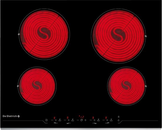 De Dietrich 63cm Four Zone Ceramic Hob C