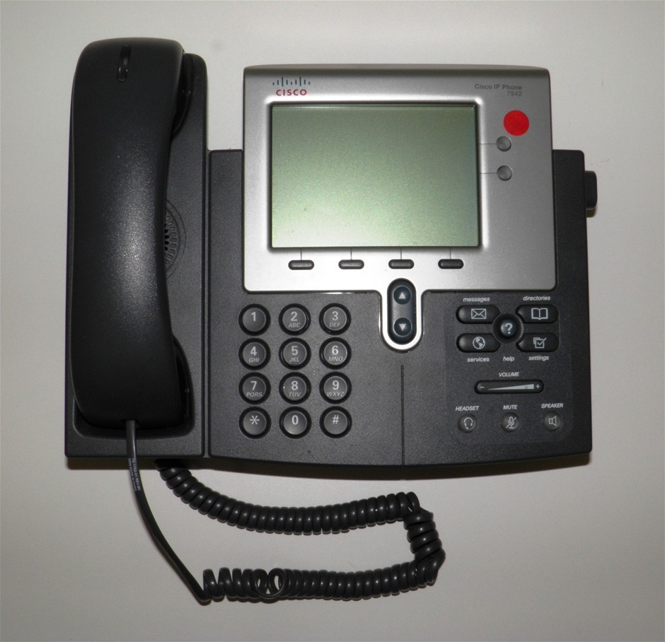 10 x Cisco IP Phones, 7942 Auction (0093-3001426) | Grays Australia