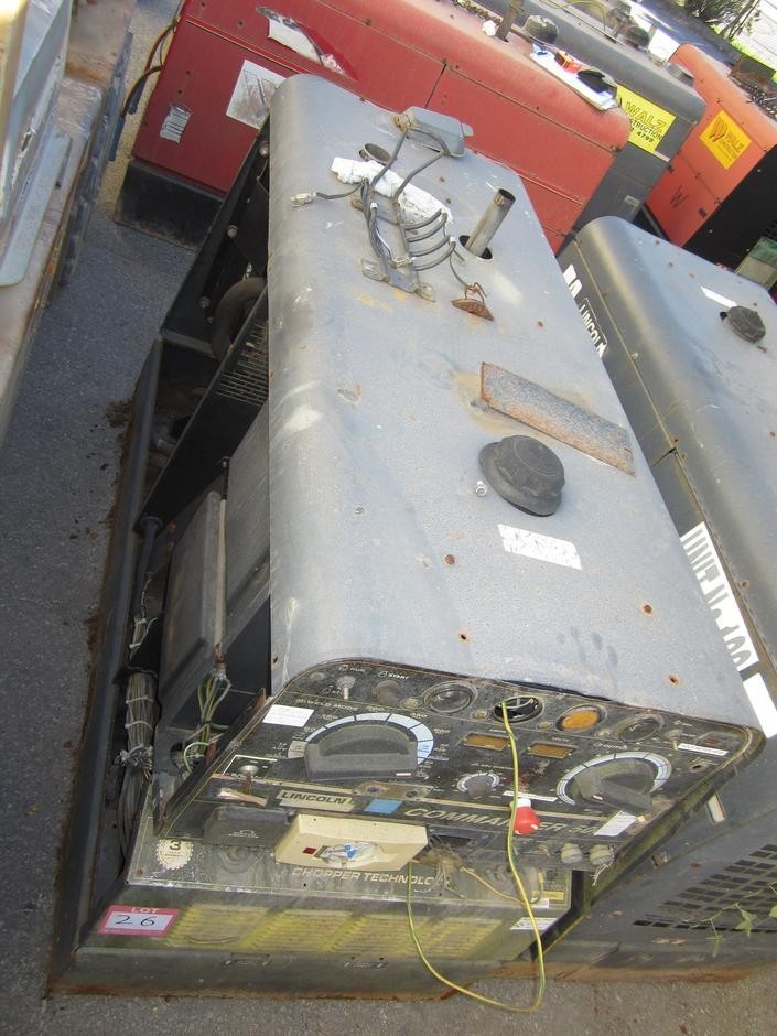 Lincoln Electric Commander 500 arc welder and power source Auction
