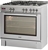 Blanco 90cm, 150L, Freestanding Cooker (BFD915WX)
