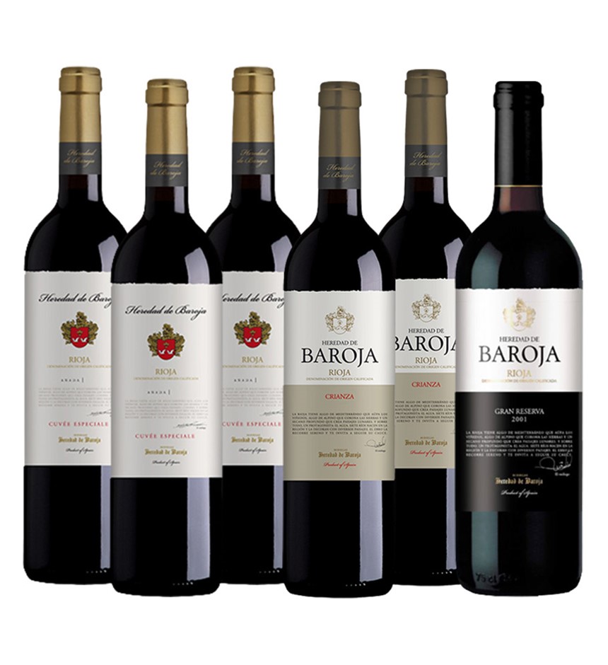 Heredad de Baroja Rioja Mixed Pack (6 x 