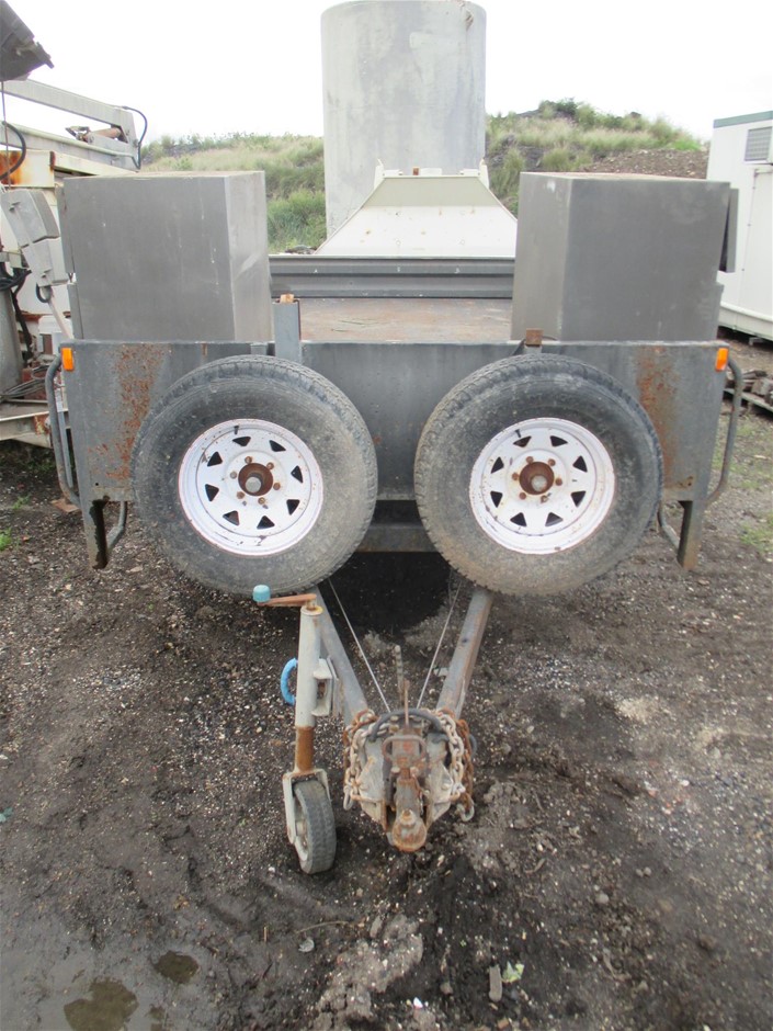 7/2012 Homemade Tandem Axle Trailer Auction (00027013699) Grays