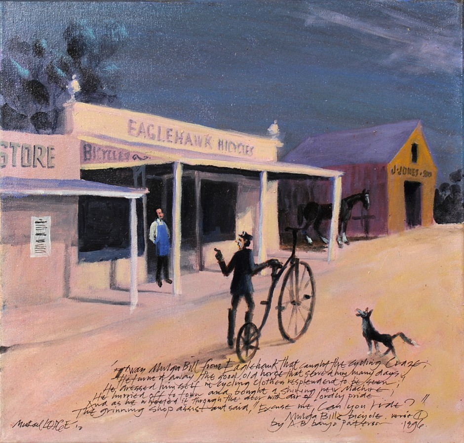 Michael Lodge, A.B Patterson's Mulga Bill's Bicycle 1, 2012 Auction