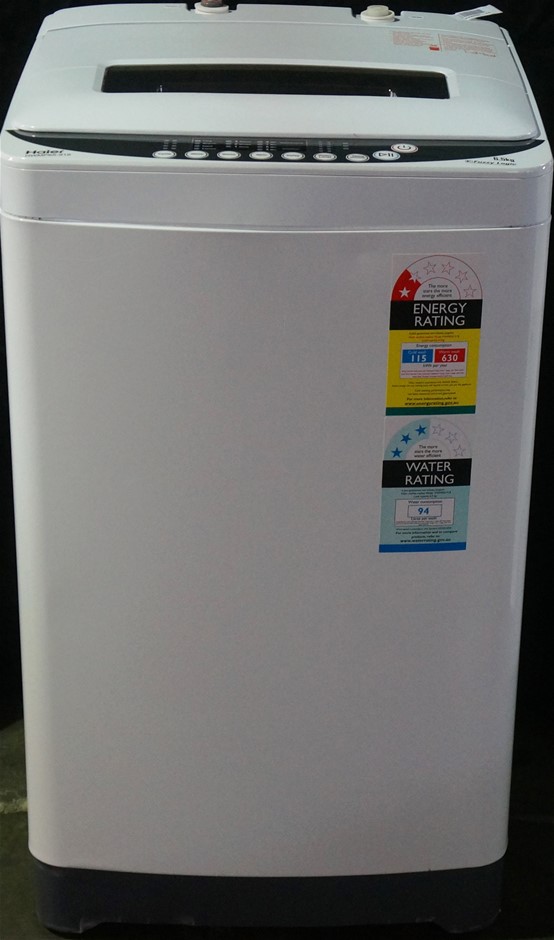 Haier 6.5kg Top Loader Washing Machine (White) (HWMP65918) Auction