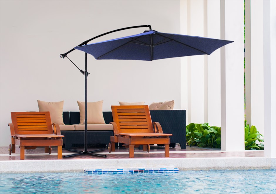 Milano outdoor 3M cantilever umbrella - 