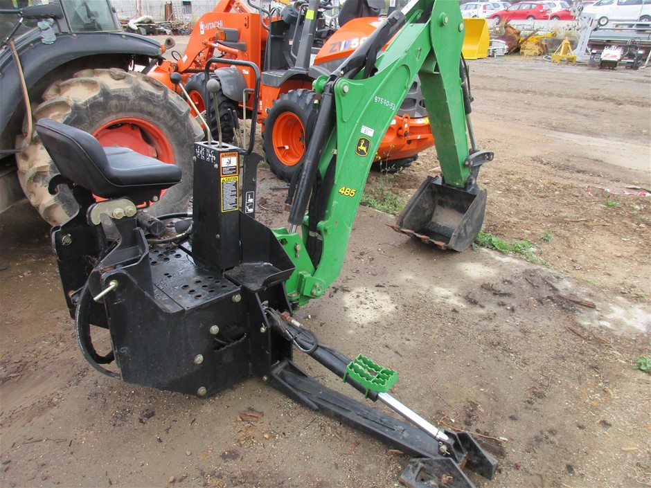 John Deere 485 Backhoe Attachment Auction (00027013731) Grays Australia