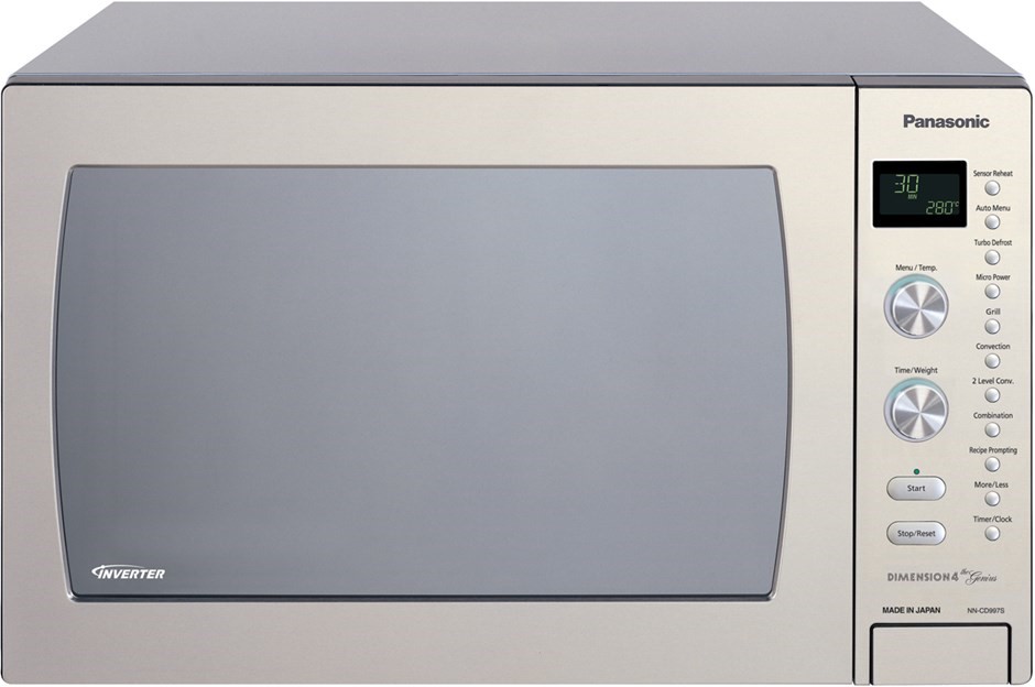 Buy Panasonic 42L Stainless Steel Microwave Oven (NNCD997S) Grays