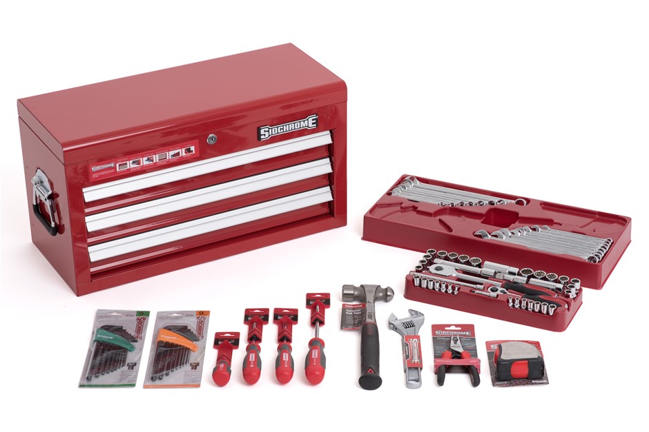 Sidchrome 80 Piece Mechanics Tool Kit