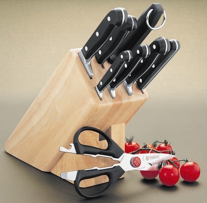 Mundial bonza 9pc block hot sale set