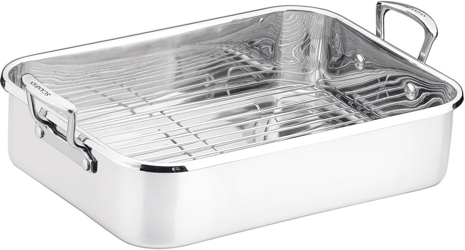 Scanpan Impact Roasting Pan with Rack 48