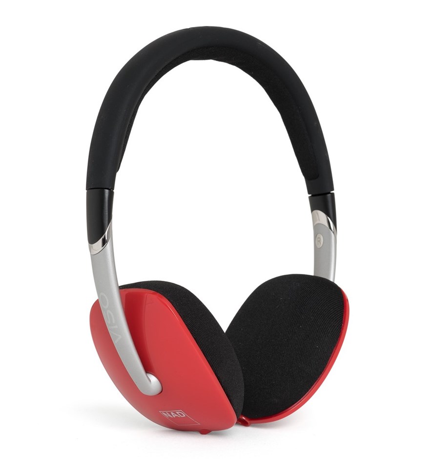 NAD VISO HP30 On-Ear Headphones (Red)