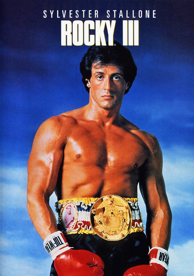 Classic & Rare 'Rocky III' Sylvester Stallone Movie Poster Canvas Print ...