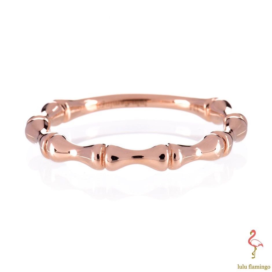 NEW Lulu Flamingo 9ct Solid Rose Gold Ba