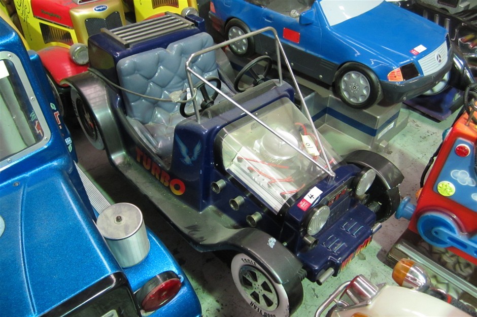 KRA hot rod coin operated ride, working, 2 seater Auction (0004-3001664 ...