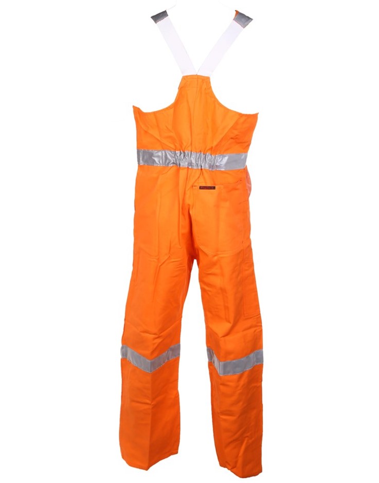 2 x KING GEE Cotton Drill Overalls, Size 92R, Action Back, 3M Reflective Ta Auction