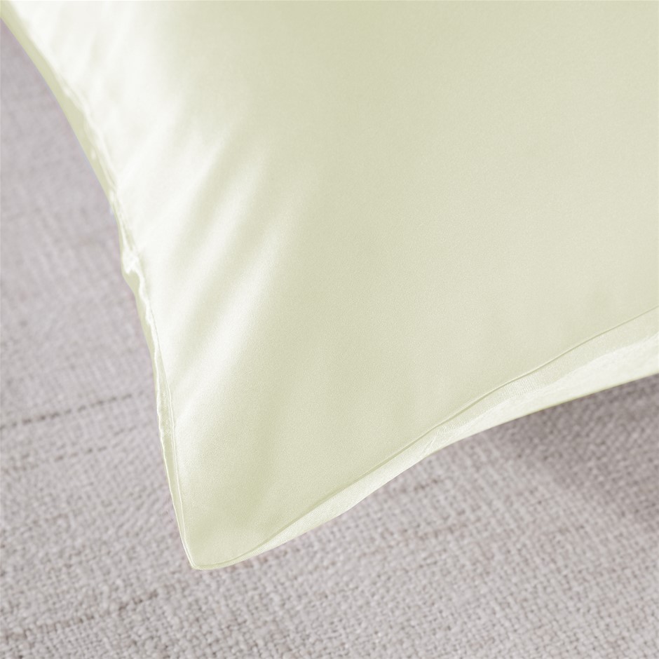 Buy SILK PILLOW CASE TWIN PACK Ivory Colour Grays Australia