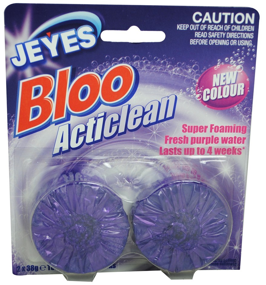 36 x Jeyes Pk2 Bloo Acticlean Purple Toi