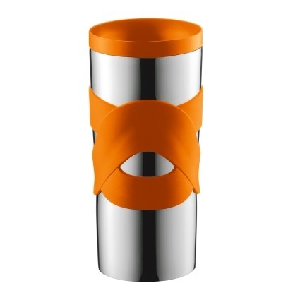 bodum travel mug orange