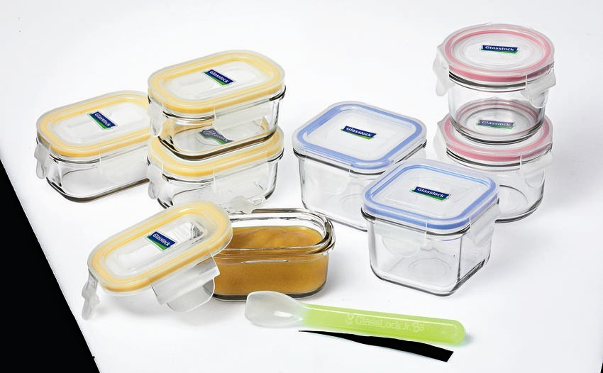 Glasslock Tempered Glass Baby Meal 9 Pie