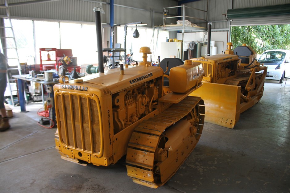 1950’s Caterpillar D2 4U Crawler Tractor Auction (00019005981) Grays