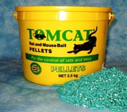 Tomcat Rat & Mouse Bait Pellets 2.5kg
