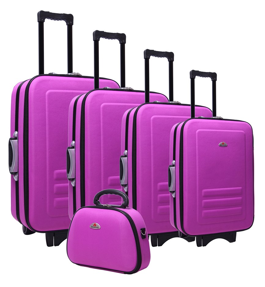 5pc Suitcase Trolley Travel Bag Luggage 