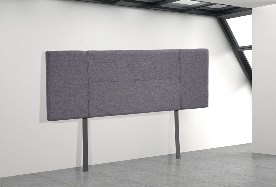 Linen Fabric Queen Bed Headboard Bedhead