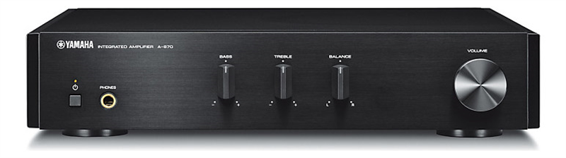 Yamaha A-670 Integrated Amplifier (Black