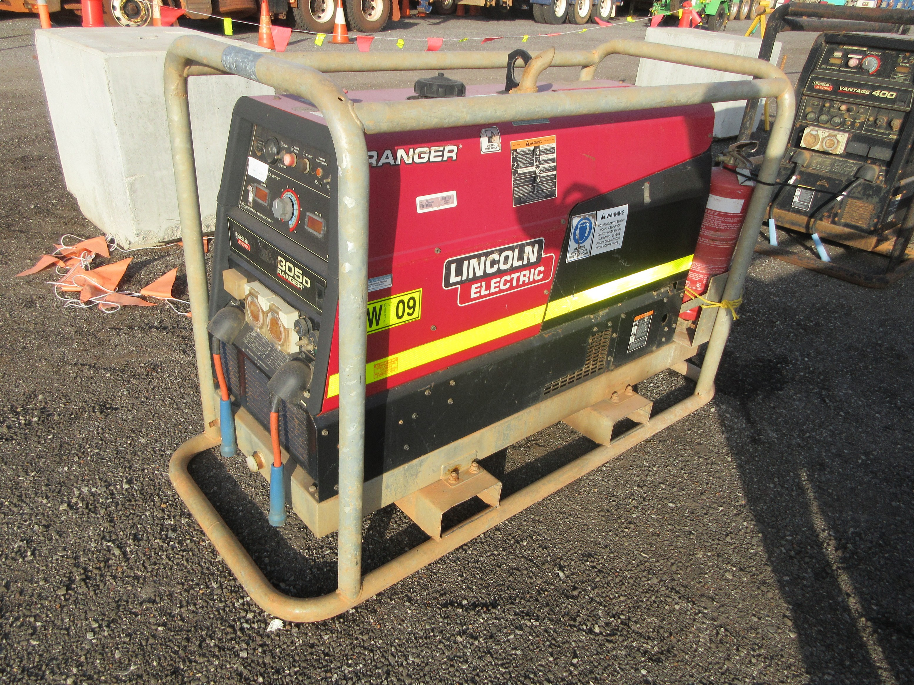 Lincoln Electric Vantage Ranger 305D Welder Generator Auction (0030