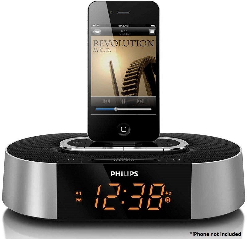 Philips Alarm Clock Radio for iPod/iPhon