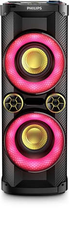 Philips NTX400 Light-Up Bluetooth Party 