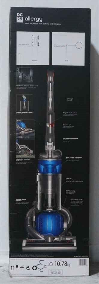 Buy Dyson DC25 Allergy Upright Bagless Vacuum Cleaner (22366-01) | Grays  Australia