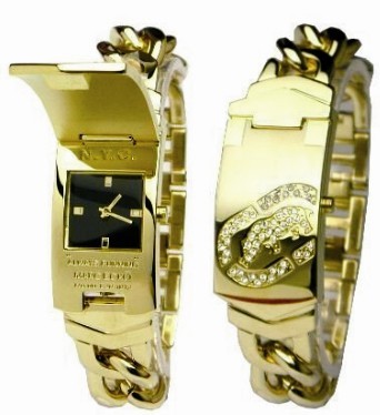 Marc ecko gold clearance watch