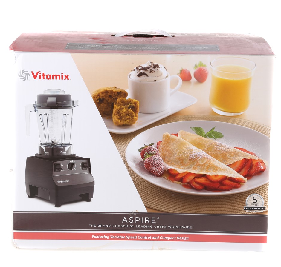 VITAMIX Aspire 1200W Blender & Food Mixer, Model VM0109. Buyers Note