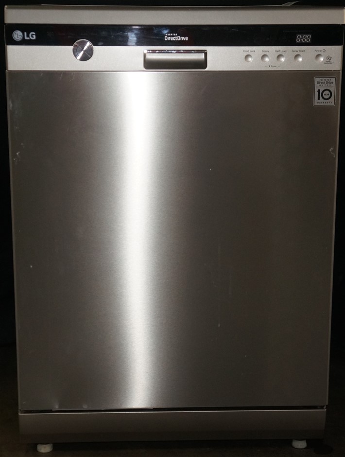 LG 60cm 14 Place Dishwasher with Smart Rack (Stainless Steel) (LD