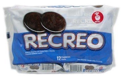 24 x Recreo 432G Pk12 Vanilla Creme Bisc